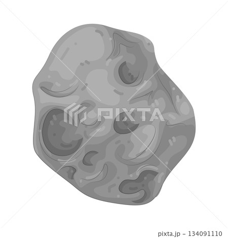 Illustration of asteroid Illustration of asteroid 134091110