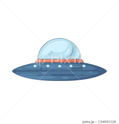 Illustration of ufo 134091126