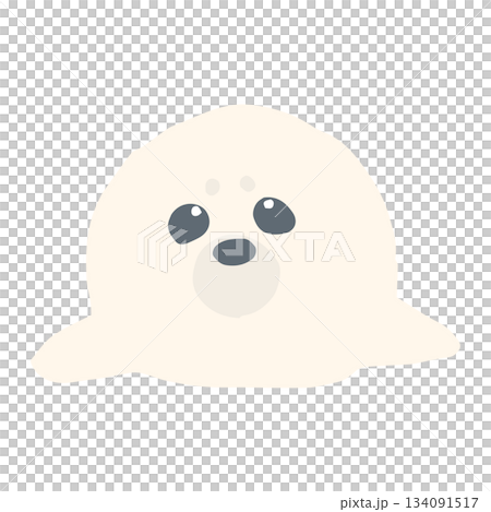 溫柔海洋圖示系列 | 海豹 134091517