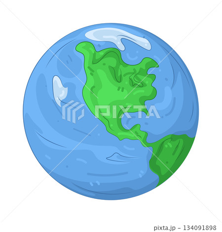Illustration of earth  134091898