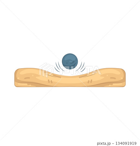 Illustration of gravity  134091919