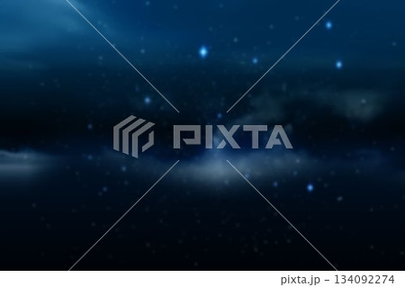 Low angle view of stars glowing in sky Low angle view of stars glowing in sky 134092274