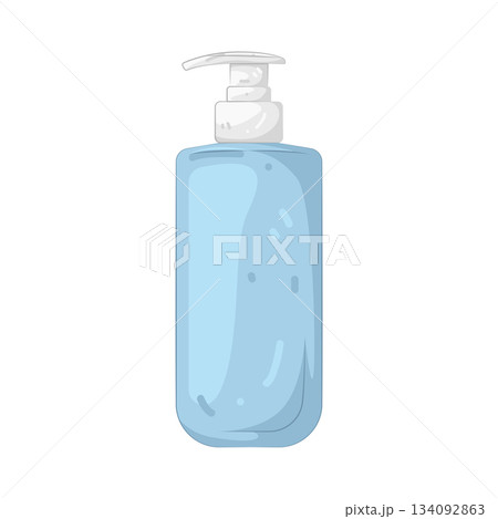 Illustration of antiseptic bottle Illustration of antiseptic bottle 134092863