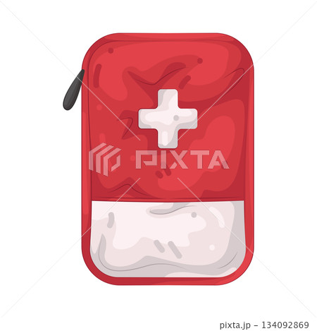 Illustration of first aid kit  134092869