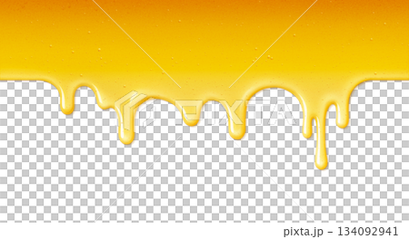 逼真的滴蜜插圖 134092941