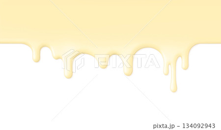 垂れる マヨネーズ イラスト リアル 134092943