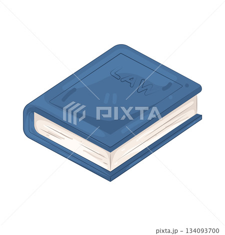 Illustration of legal book  134093700