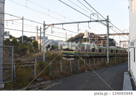 大船観音の見える風景 大船観音の見える風景 134093949