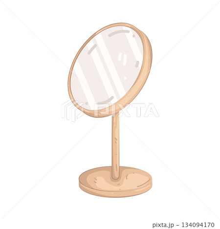 Illustration of table mirror  134094170