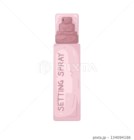 Illustration of setting spray  134094186