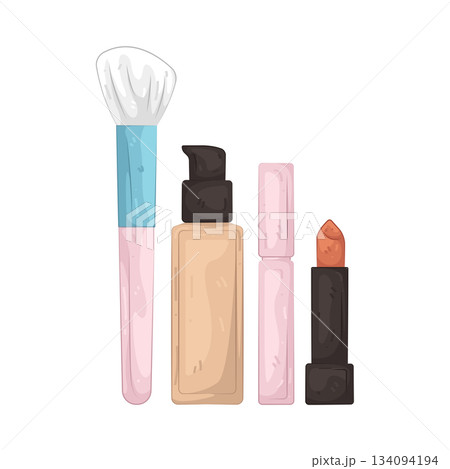 Illustration of cosmetic Illustration of cosmetic 134094194