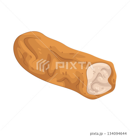 Illustration of chicken stick 134094644