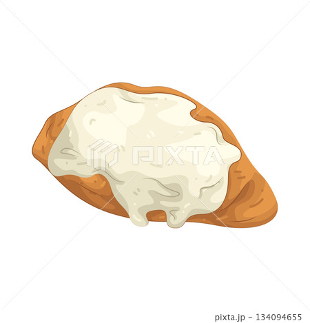 Illustration of chicken parmesan  134094655