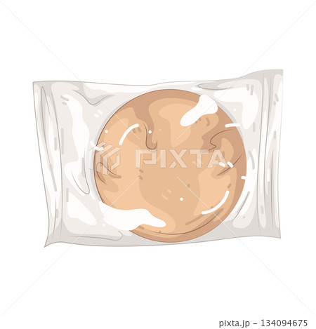 Illustration of bread bag 134094675