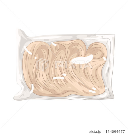 Illustration of noodle bag Illustration of noodle bag 134094677