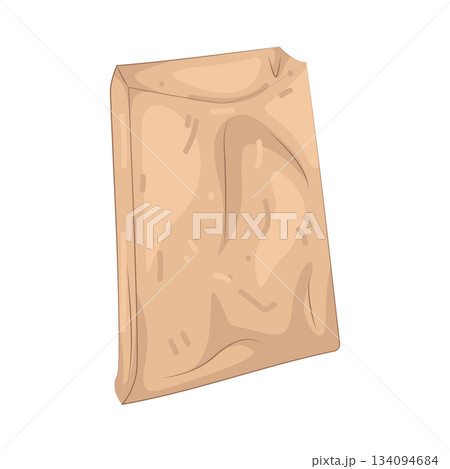 Illustration of food delivery bag Illustration of food delivery bag 134094684
