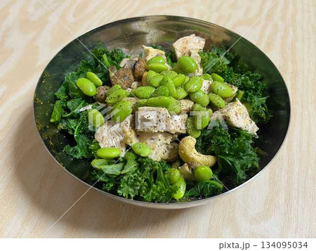 枝豆と鶏胸肉のプロテインサラダ 枝豆と鶏胸肉のプロテインサラダ 134095034