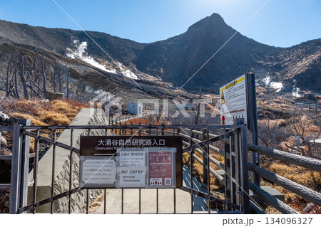 大涌谷自然研究路入口 134096327
