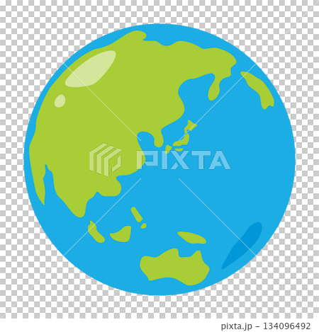 地球的例證 134096492