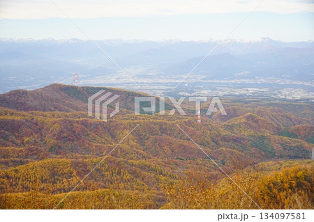 黒檜山山頂からの風景 黒檜山山頂からの風景 134097581