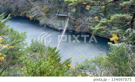 寸又峡　夢のつり橋 134097875