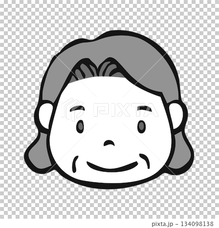 單色圖示_人物、女性、老年人、家庭、老年人 單色圖示_人物、女性、老年人、家庭、老年人 134098138