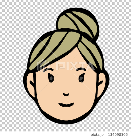 圖標_人物、女性、外國人、國籍 圖標_人物、女性、外國人、國籍 134098506
