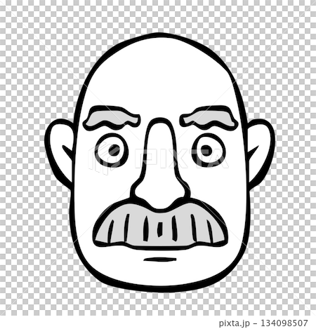 Monochrome icon_person, man, foreigner, nationality Monochrome icon_person, man, foreigner, nationality 134098507