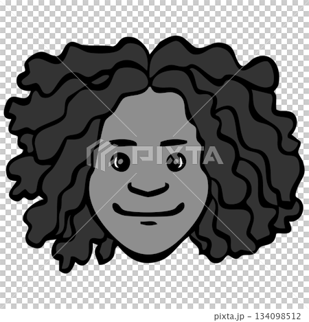 單色圖示_人物、女性、外國人、國籍 單色圖示_人物、女性、外國人、國籍 134098512