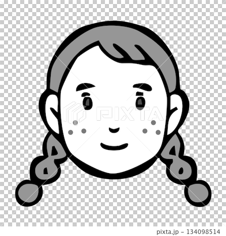 單色圖示_人物、女孩、外國人、國籍 單色圖示_人物、女孩、外國人、國籍 134098514