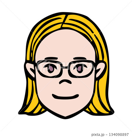 アイコン_人物・女性・外国人・国籍 アイコン_人物・女性・外国人・国籍 134098897