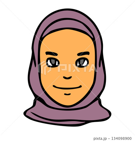 アイコン_人物・女性・外国人・国籍 134098900