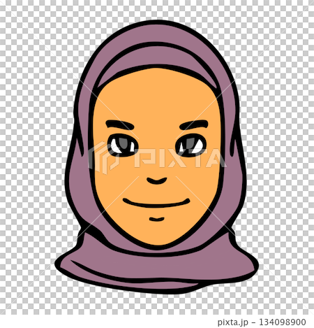 アイコン_人物・女性・外国人・国籍 134098900