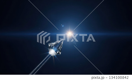 Voyage through quiet celestial expanse focused on survey 134100842