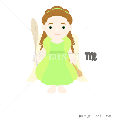 12星座_乙女座_ポップ 134102396