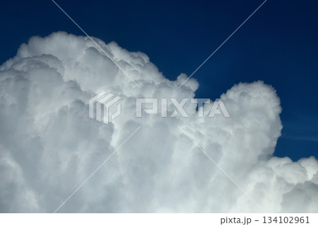 A close-up of a large cumulus cloud A close-up of a large cumulus cloud 134102961