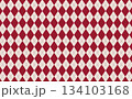 チェック背景　パターンスウォッチ　バレンタイン配色 134103168