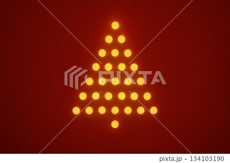 ツリー風ライト 134103190