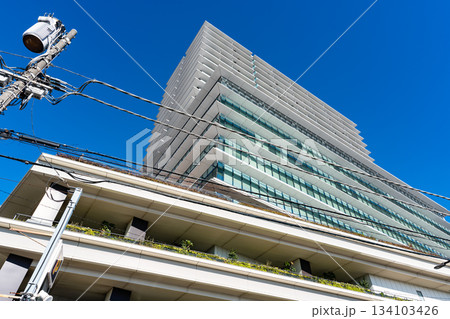 フレンテ笹塚を南側から眺める　東京都渋谷区笹塚 134103426