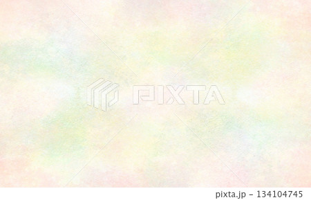 水彩の抽象的な淡い春色背景 134104745
