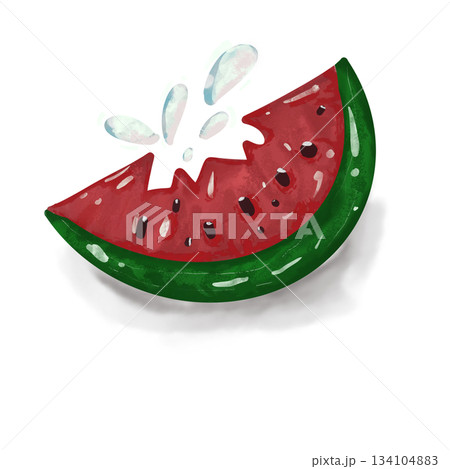 half watermelon look delicious and fresh half watermelon look delicious and fresh 134104883