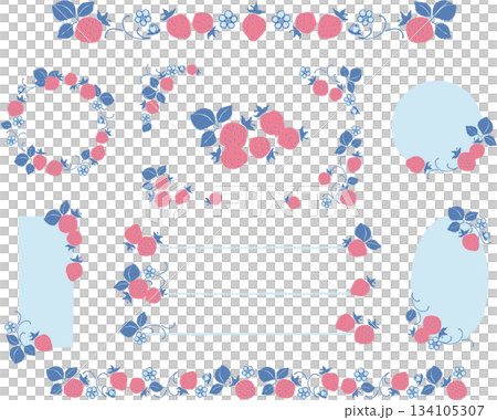 一套簡約時尚的復古草莓裝飾套裝 一套簡約時尚的復古草莓裝飾套裝 134105307