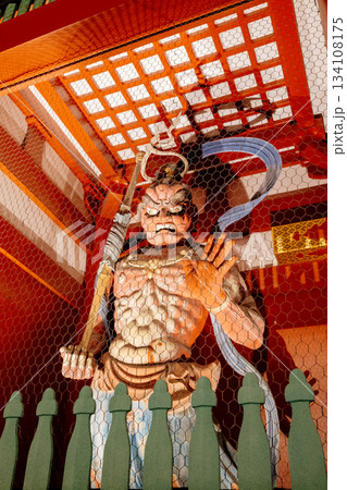 Guardian statue in Tokyo, Japan. Asakusa 134108175