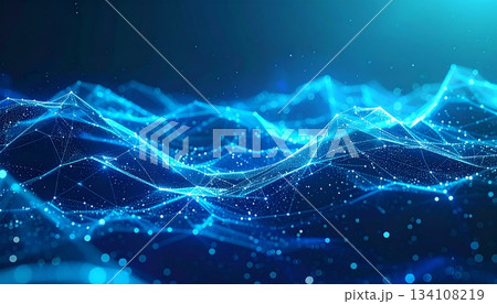 サイバー空間のイメージ背景 134108219