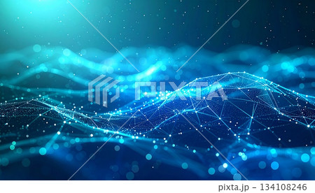 サイバーデジタル空間イメージ背景 サイバーデジタル空間イメージ背景 134108246