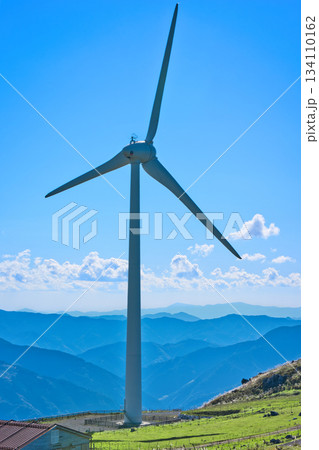 四国カルストの風車 134110162