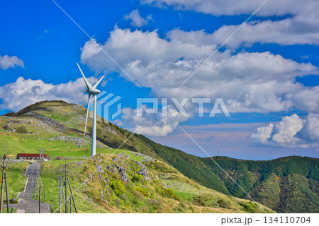 四国カルストの風車 134110704