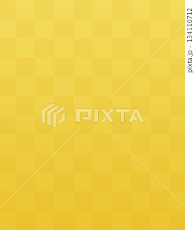 金色の市松模様のシンプルなパターン - ホリデー･年賀･お祝いのイメージの背景素材 - 4:5 134110712
