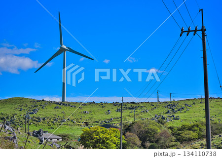 四国カルストの風車 四国カルストの風車 134110738