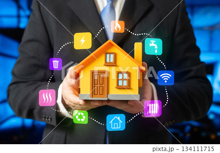 Residential building and home services for living. Public utilities. Infrastructure reliability and daily service needs. Housing management and urban lifestyle. 134111715